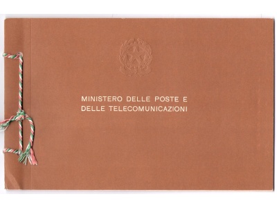 1968 ITALIA - Libretto Ufficiale Ministero poste e telecomunicazioni MNH**