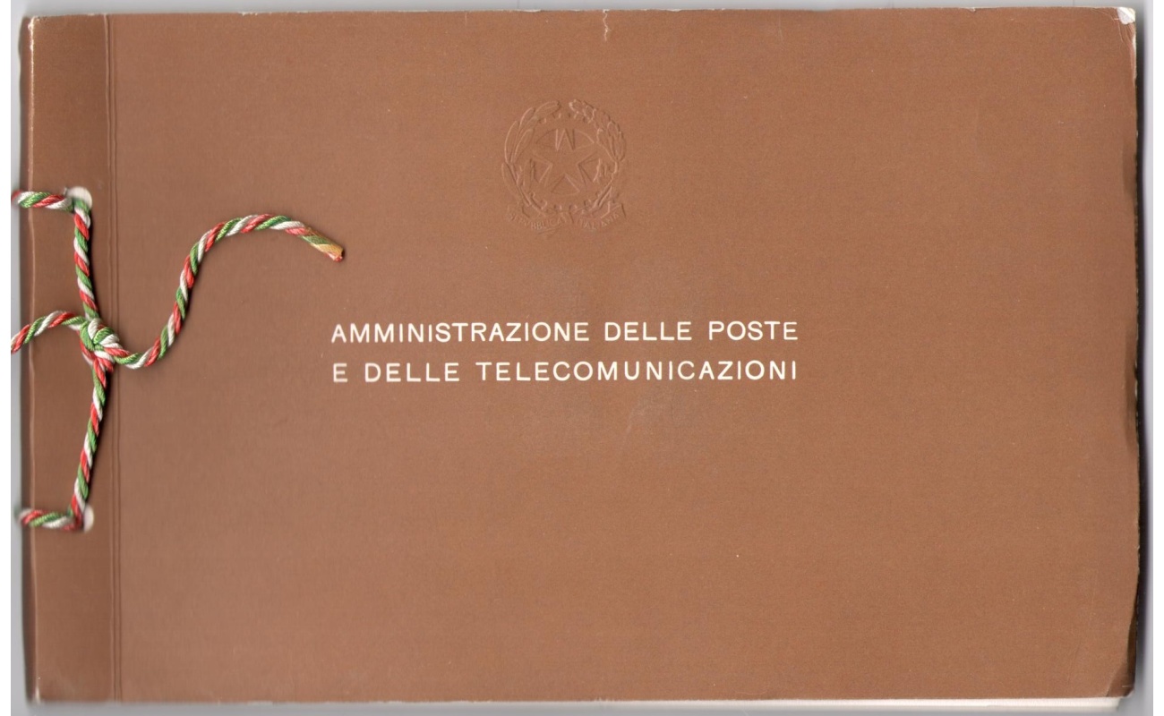 1971 ITALIA  Libretto Ufficiale Ministero poste e telecomunicazioni MNH**