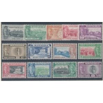 1951 MONTSERRAT - SG 123/35 , 13 valori , Inauguration of University College , MNH**