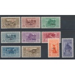 1932 Egeo , Simi , Garibaldi , n° 17/26 , 10 valori , MNH**