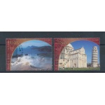 2002 Onu Ginevra "Unesco Patrimonio Mondiale Italia" Emissione Congiunta n° 2682/2683 -  , 2 valori Usati