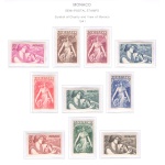 1941 MONACO - Pro Opere di Beneficenza , 10 val , n°215-24 , MNH**