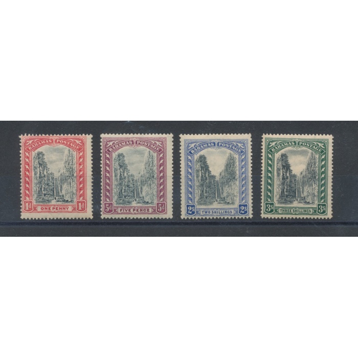 1901-03 BAHAMAS  - SG 56/61 , 4 valori , MNH** - MLH*