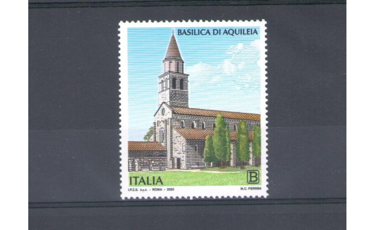 2020 Italia - Basilica di Aquileia - Emissione Congiunta con Vaticano - MNH**