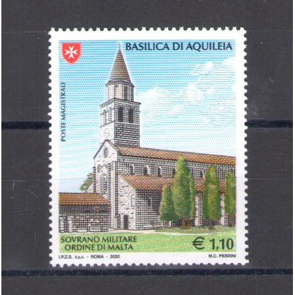 2020 Smom - Basilica di Aquileia - Emissione Congiunta con Vaticano -  MNH**