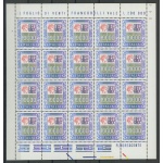 1983 Italia - Repubblica , n° 1652 , 10.000 Lire policromo , in Minifoglio di 20 , MNH**