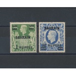 1948-49 BAHRAIN, SG 59+60a  Giorgio VI , MLH*