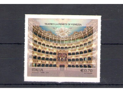 2013 Repubblica Italiana, "Teatro Fenice" - Non Dentellato - Non Fustellato , n° 3496A , MNH**