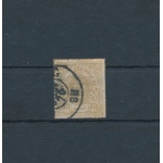 1865-75 LUSSEMBURGO   - n° 22 - 37 1/2 bistro oliva , Usato , firmato Oliva