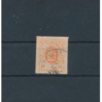 1865-75 LUSSEMBURGO   - n° 23 - 40 cent rosso arancio , Usato