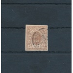 1859 - 63 LUSSEMBURGO   - n° 8 - 25 cent Bruno USATO Sigla Oliva