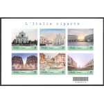 2021 Italia - Repubblica, Turistica - L'Italia Riparte - Foglietto - Nuovo, Tiratura 45.000 Esemplari, MNH**
