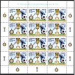 2011 Italia - Repubblica  , Minifoglio Inter Coppa Italia  , Catalogo Sassone n° 28 , MNH**