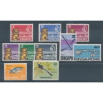 1959 SINGAPORE - SG 53/58 + 72/73 + 113/114 MLH*- MNH**