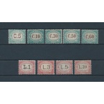 1897-1919 SAN MARINO, Segnatasse , n° 1/9 - MNH** - Certificato di Garanzia Filatelia De Simoni