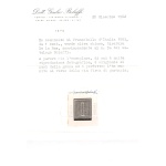 1863 Regno di Italia , 1 cent. verde grigio chiaro , n° L14 , Tiratura De La Rue , MNH** - Certificato Storico Giulio Bolaffi - Firma A. Diena