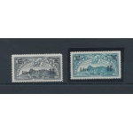 1942 SAN MARINO - Posta Aerea , n° 19/20 , Francobolli di Posta Aerea del 1931 soprastampati , MNH**