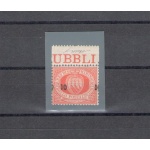 1892 SAN MARINO, n° 11h , 10 cent su 20 cent rosso - Soprastampa fortemente spostata in senso verticale  - Certificato Cilio - MNH**