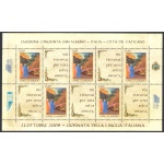 2009 San Marino , Giornata della Lingua Italiana  , BF 102 - MNH**
