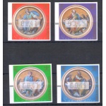 2002 Vaticano - Francobolli Automatici con fili di seta - n11B/14B - 0.41 cent - Quattro Evangelisti - MNH**