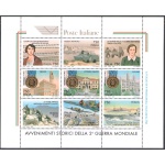 1995 Italia - Repubblica , Avvenimenti Storici Seconda Guerra Mondiale - Foglietto n. 18 - MNH**