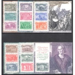 1992 Italia - Repubblica , 6 Foglietti "Cristoforo Colombo" - Foglietti n. 10/15 - MNH**