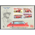 1998 Italia - Repubblica , " Giornata della Ferrari " - Foglietto n. 20 - MNH**
