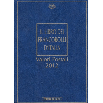 2012 ITALIA , Libro dei Francobolli d'Italia , Francobolli nuovi e perfetti , MNH**