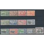 1950 TURKS AND CAICOS, n° 221/233 -  13 valori - MLH*