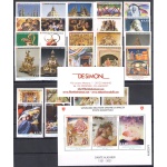 2021 Smom , francobolli nuovi, Annata Completa 26 valori + 10 Foglietti MNH**