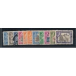 1951 ADEN, Stanley Gibbons n. 36/46 ,  Serie completa - Usata