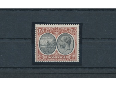 1923 DOMINICA - Stanley Gibbons n. 75 - 1 ½ black and red brown - MNH**