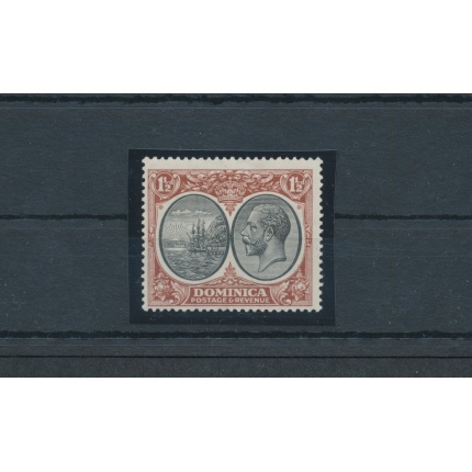 1923 DOMINICA - Stanley Gibbons n. 75 - 1 ½ black and red brown - MNH**