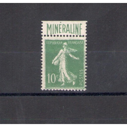 1924-26 FRANCIA   - n. 188A Seminatrice su fondo unito - 10 cent Mineraline - MNH**