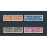 1953 Italia - Repubblica , Pacchi in Concessione , Filigrana Ruota , 4 valori n. 1/4 ,  Ben Centrati - MNH**