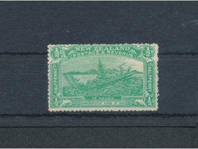 1906 NEW ZEALAND  - Stanley Gibbons n. 370 - 1/2 d. emerald green - MNH**