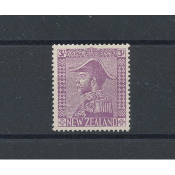 1926-34 NEW ZEALAND, Stanley Gibbons n. 470 , 3 scellini pale mauve , MNH**