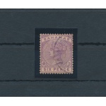 1884-90 BAHAMAS - Stanley Gibbons n. 54 - Regina Vittoria Crown CA , 6 d. mauve - malva -Usato