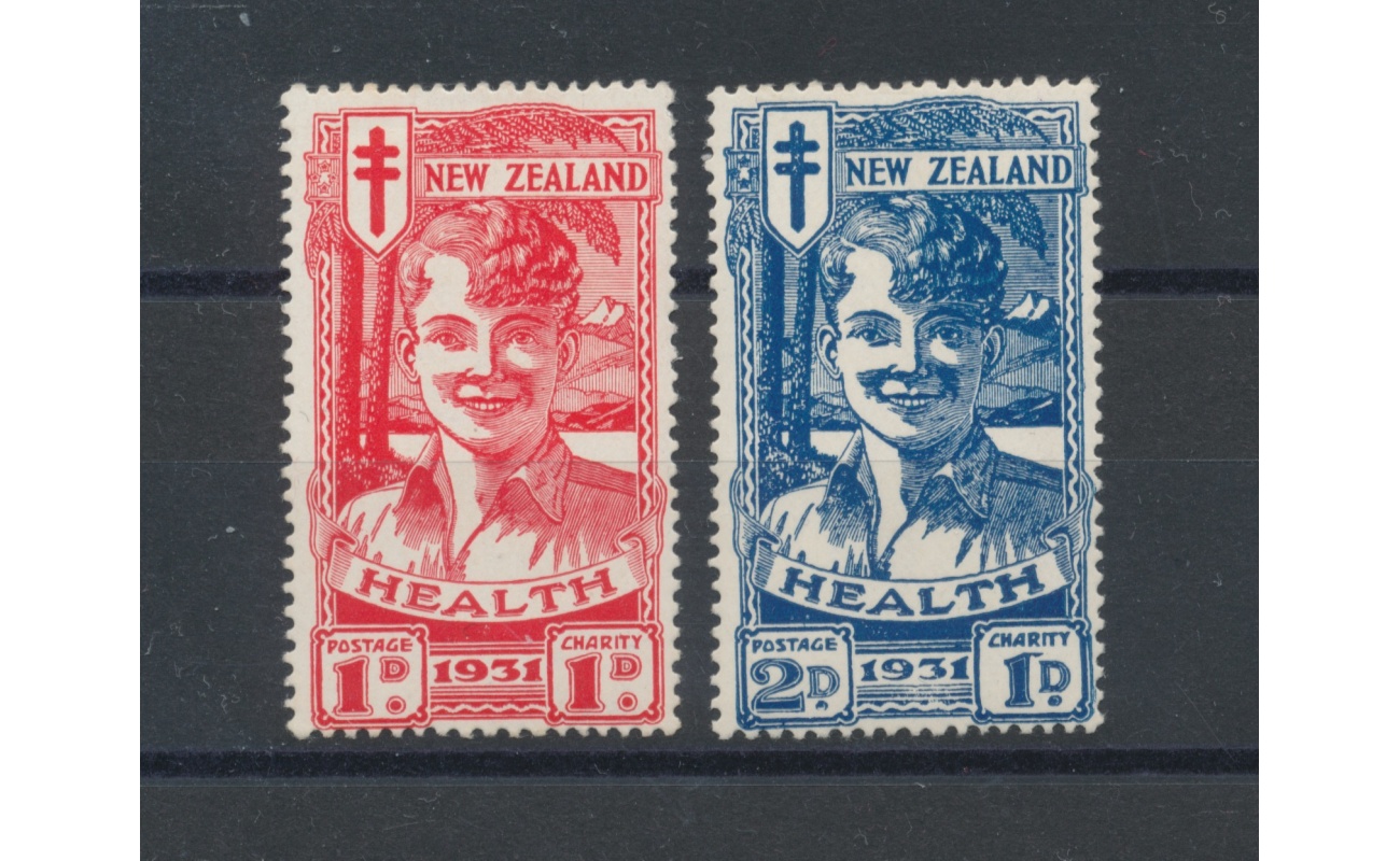 1931 NEW ZEALAND  - Stanley Gibbons n. 546-47 - Health Stamps - MNH**