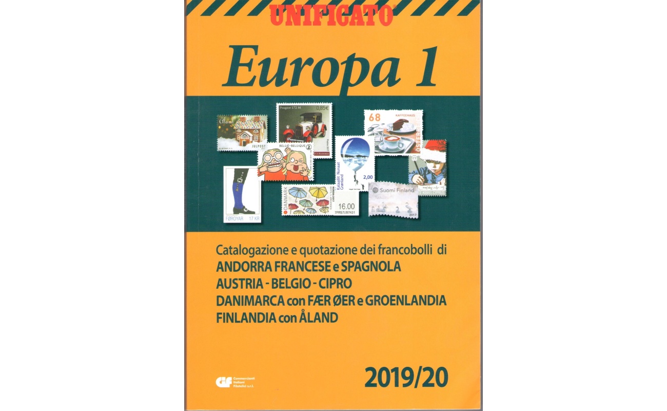 2019-2020 Catalogo Area Europea - Volume 1 - Andorra - Austria - Belgio - Cipro .... sconto 40%