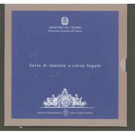 1997 Italia - Monetazione divisionale Annata completa FDC