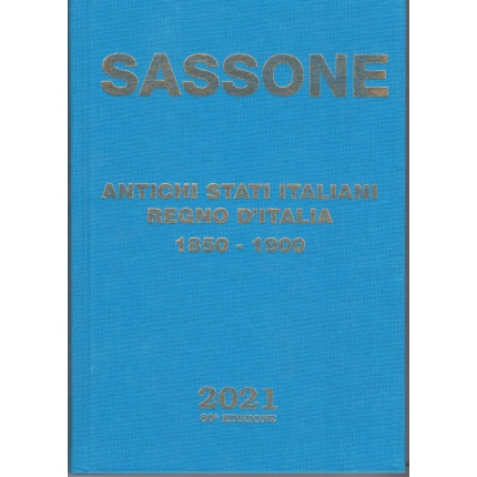 2021 Catalogo Sassone Specializzato Antichi Stati Italiani 1850-1900