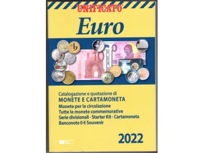 2022 Catalogo Unificato dell' Euro - Monete e Cartamoneta (650 pagine)