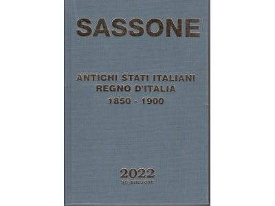 2022 Catalogo Sassone Specializzato Antichi Stati Italiani 1850-1900