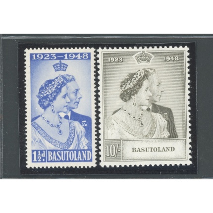 1948 Basutoland - Stanley Gibbons n. 36-37 - Royal Silver Wedding - MNH**