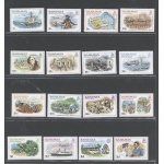 1980 BAHAMAS, Catalogo Yvert & Tellier n. 452-67 - Serie Ordinaria , Serie di 16 valori , MNH**
