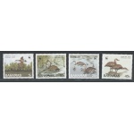 1988 BAHAMAS, Catalogo Yvert & Tellier n. 659-62 - Protezione Oche - WWF , Serie di 4 valori , MNH**