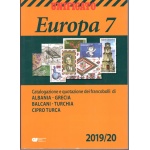 2019-2020 Catalogo Area Europea - Volume 7 - Albania-Grecia-Balcani-Turchia-Cipro Turca  .... sconto 40%