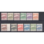 1925 SAN MARINO, Vedute - n° 107-118 - 12 valori - MNH**