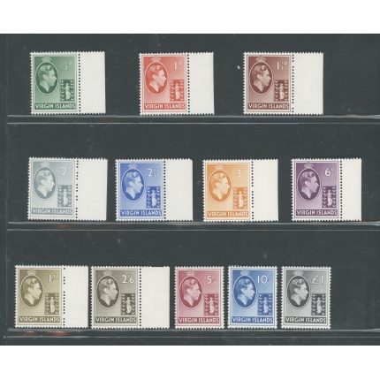 1938-47 British Virgin Islands - Stanley Gibbons n. 110/121 - serie di 12 valori -  MNH**